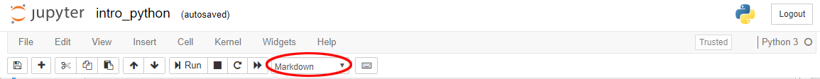 markdown